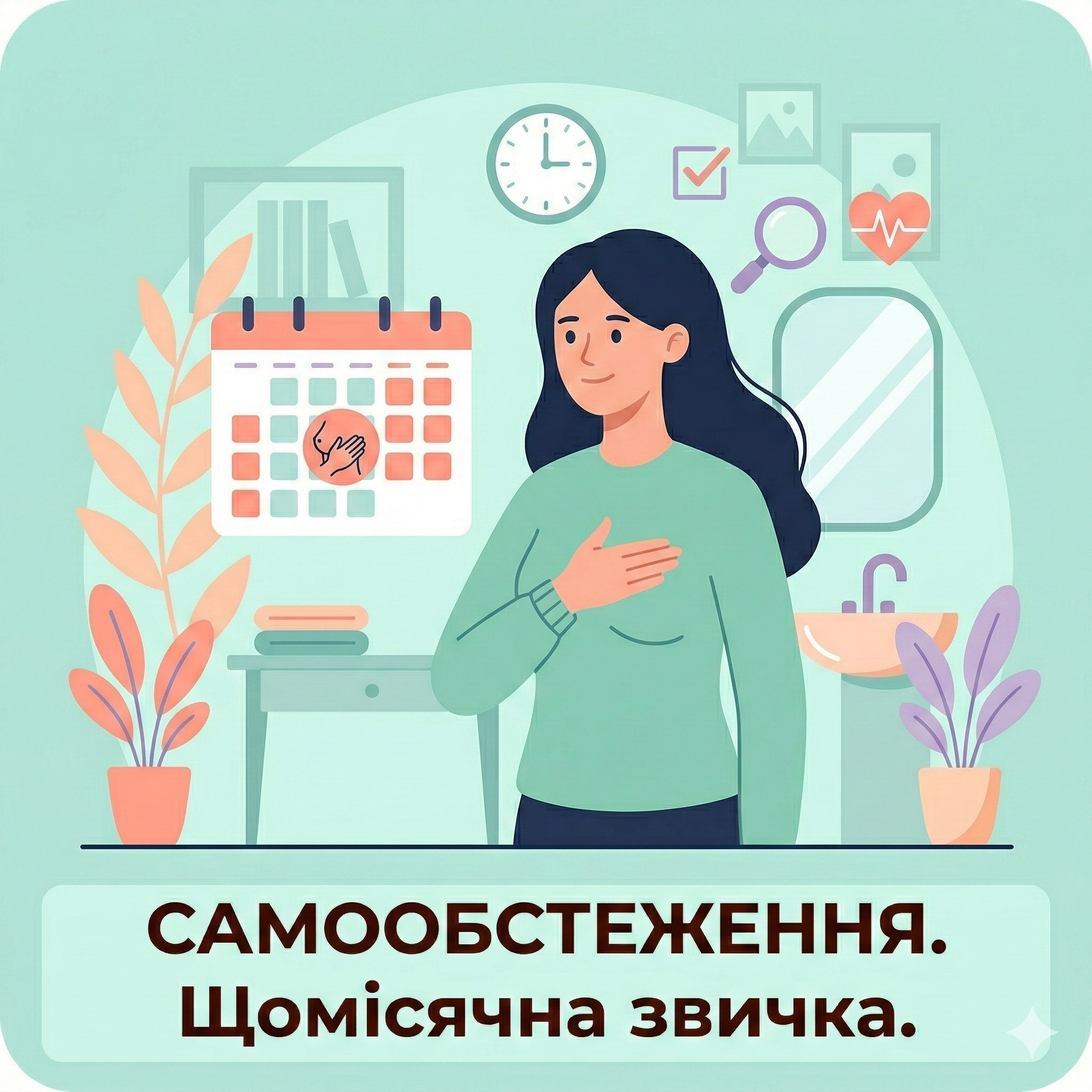 Самообстеження молочних залоз