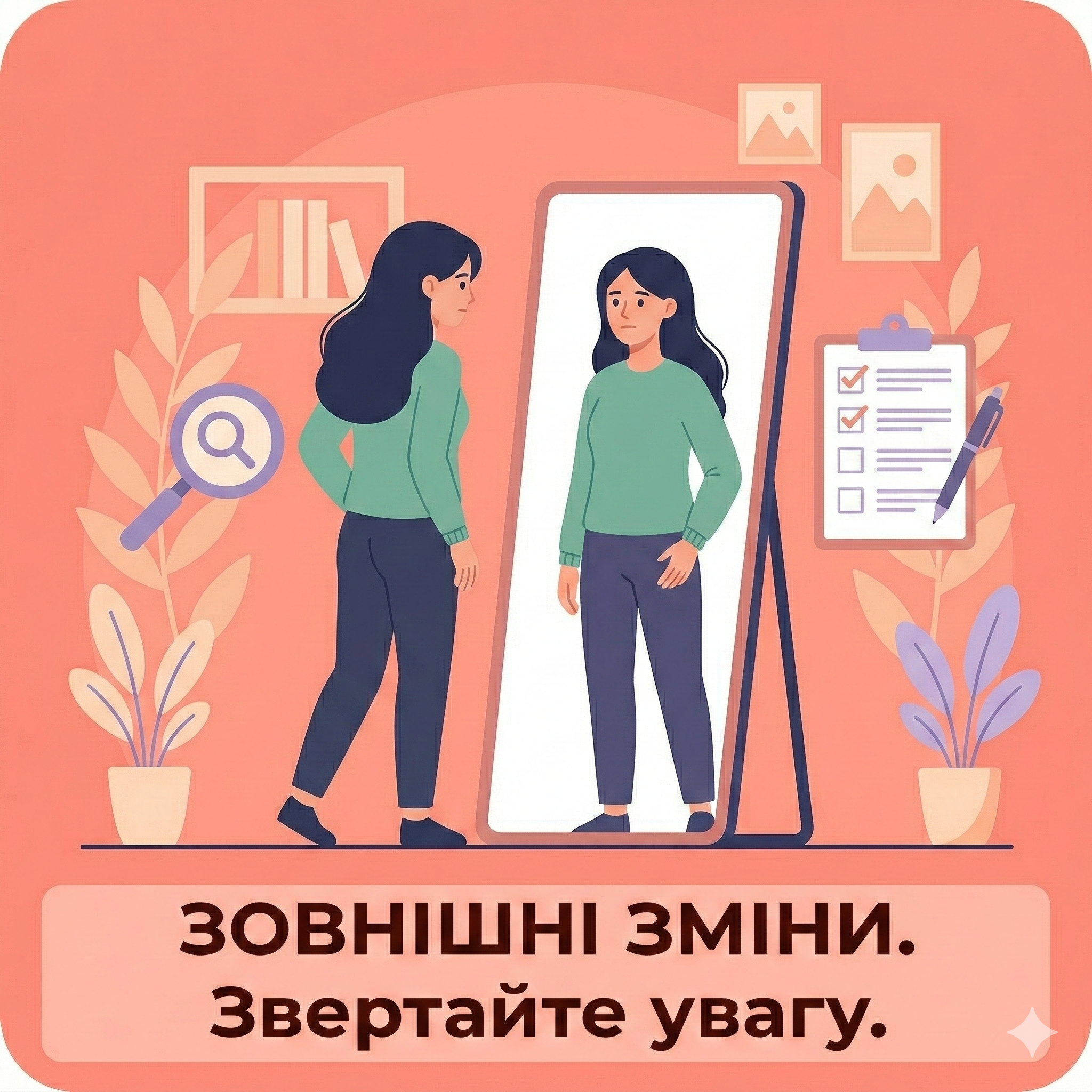 Зовнішні зміни молочних залоз