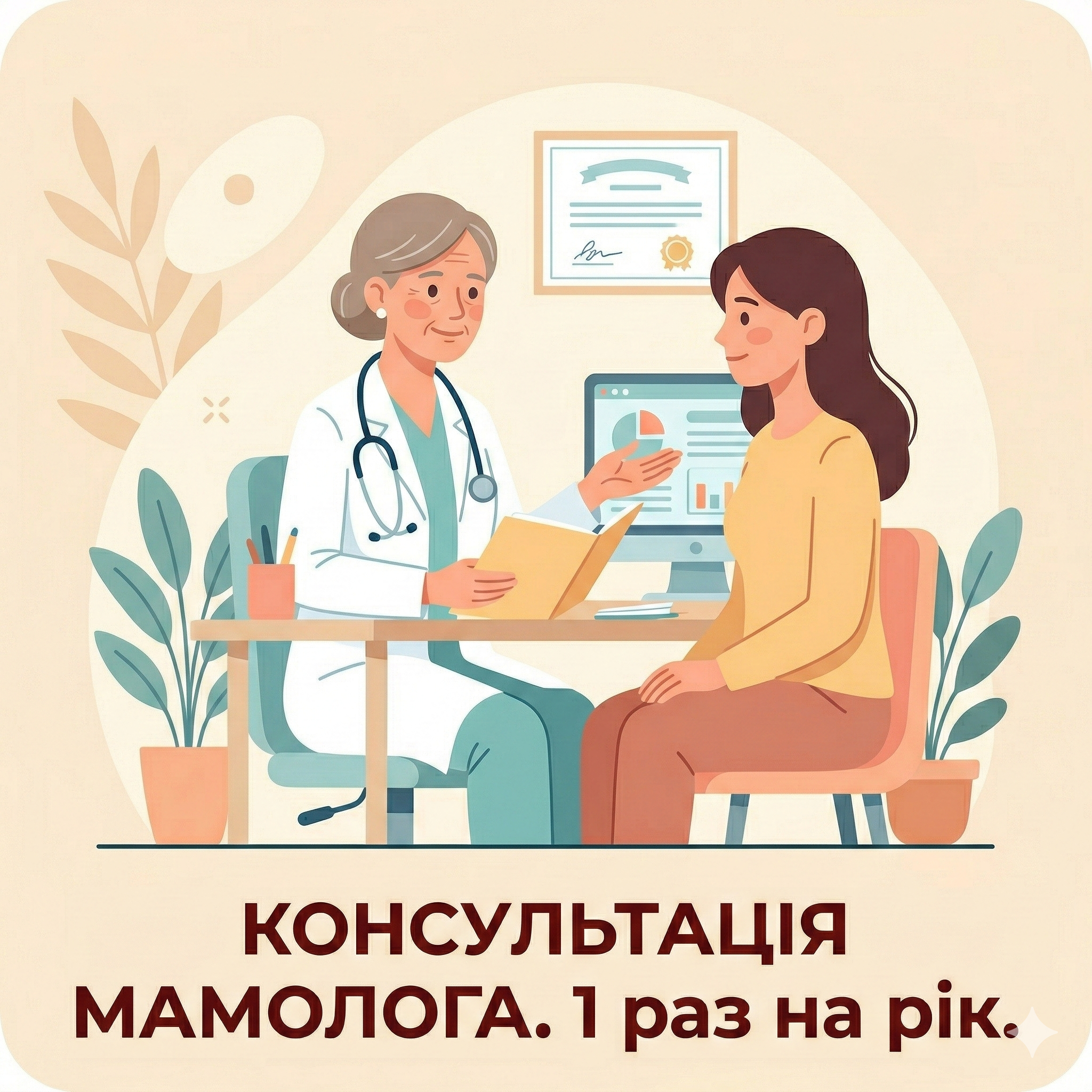 Консультація мамолога